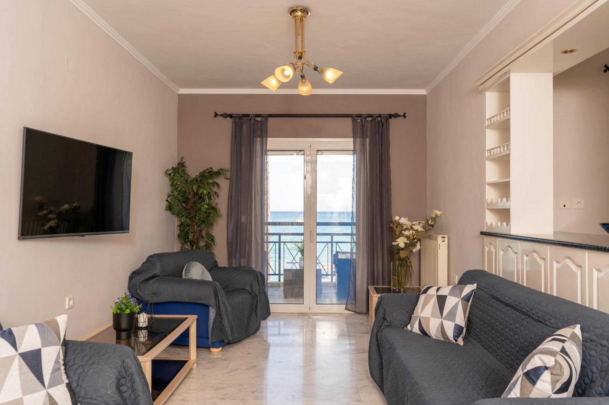 George Beachfront Apartments Lithakia  Værelse billede